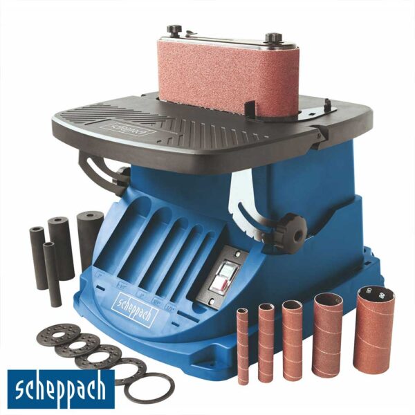Scheppach OSM600 Осцилирачка лентеста и вретенеста брусилка 450W