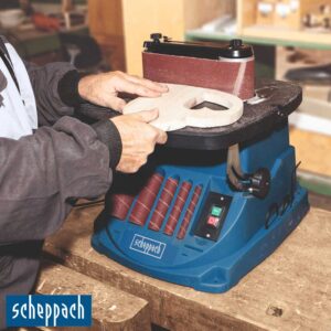 Scheppach OSM600 Осцилирачка лентеста и вретенеста брусилка 450W