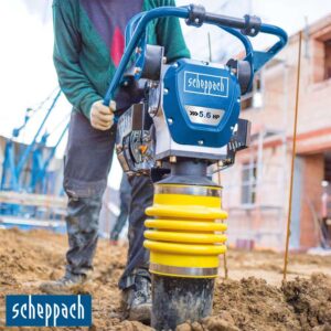 Scheppach VS1000 10 kN бензинска вибро жаба за тампонирање