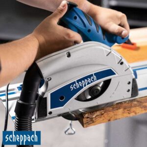 Scheppach PL55 1200W потопен циркулар со 2 × 700 mm водечки шини