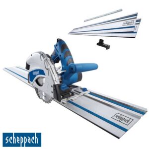 Scheppach PL55 1200W потопен циркулар со 2 × 700 mm водечки шини
