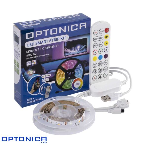 OPTONICA TV RGBWW LED лента сет 2 m со Wi-Fi контролер