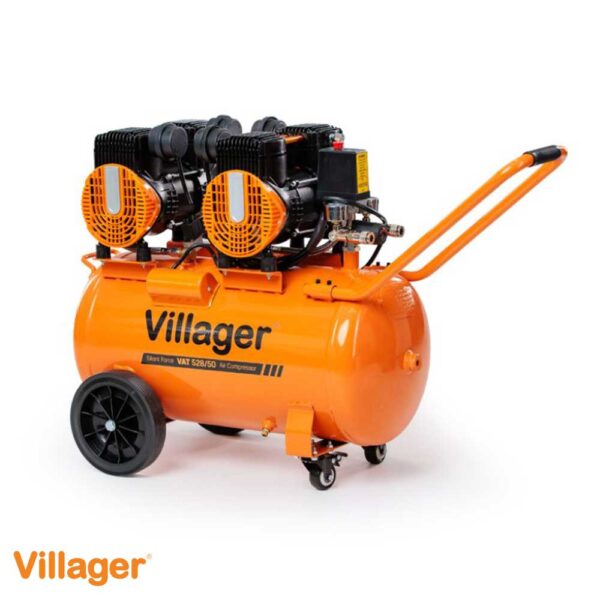 VILLAGER VAT 528/50 Silent Force безмаслен компресор 3000W