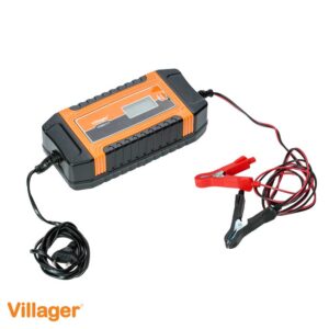 VILLAGER VCBM 8.0 Микропроцесорски полнач за акумулатори 12/24 V